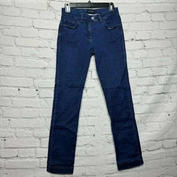Piazza Sempione Women’s Mid-Rise Straight Leg Denim Jeans size 38/4 - Picture 1 of 9